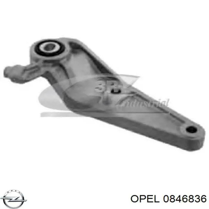 Купити 0846836 Opel Кронштейн подушки (опори) двигуна, задньої
