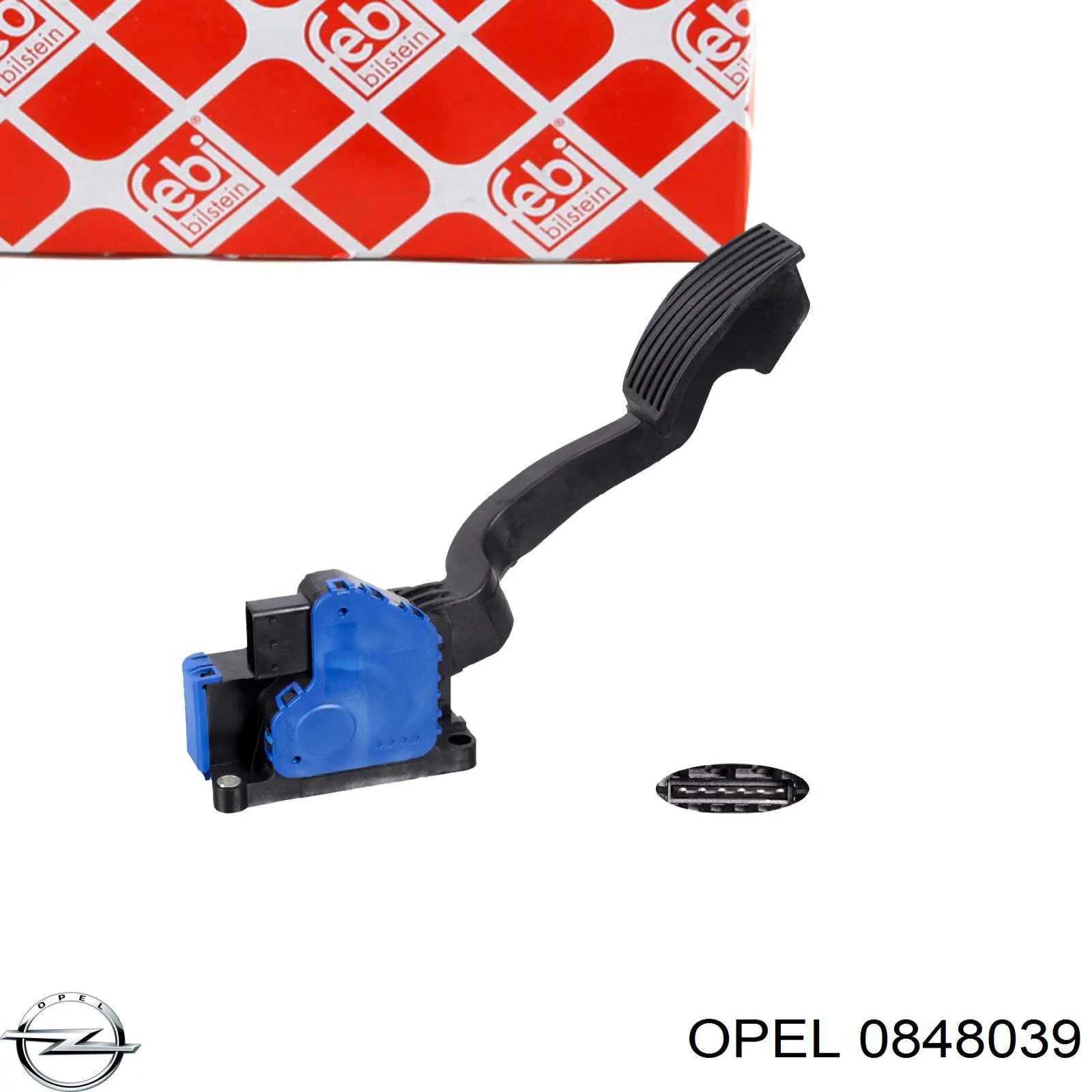 Купити 0848039 Opel Педаль газу