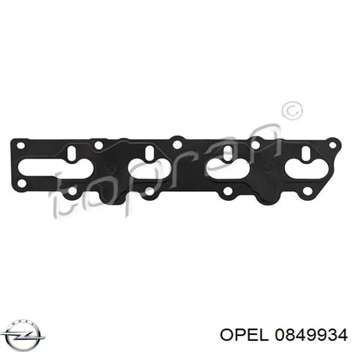 Прокладка випускного колектора Opel 0849934 ціна, від 12.67 USD