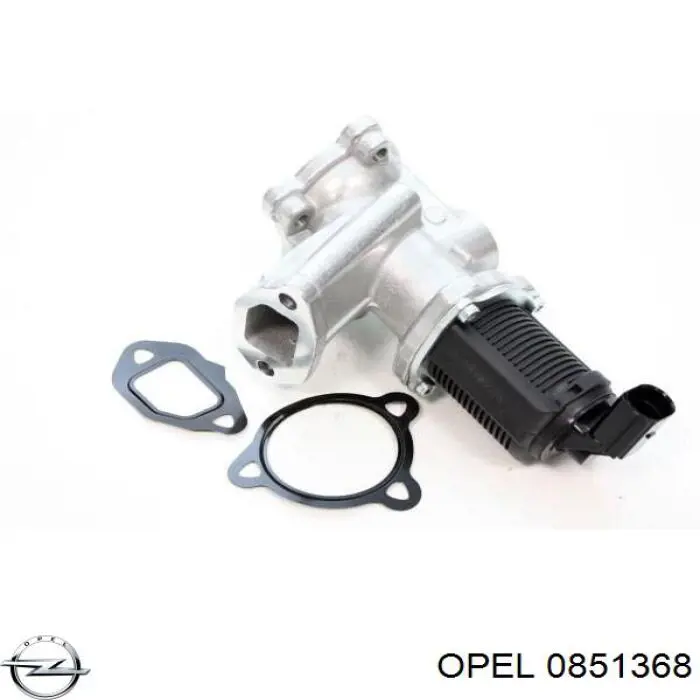 0851368 Opel клапан egr, рециркуляції газів