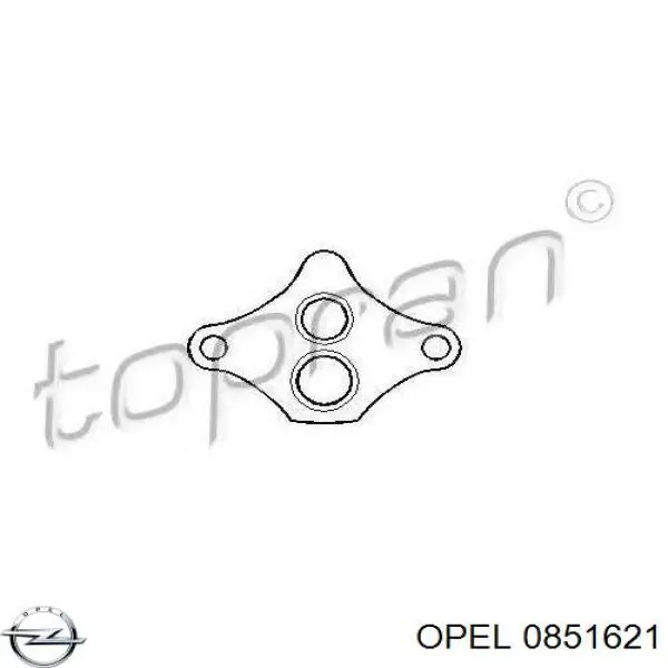 92061674 General Motors Прокладка EGR-клапана рециркуляції