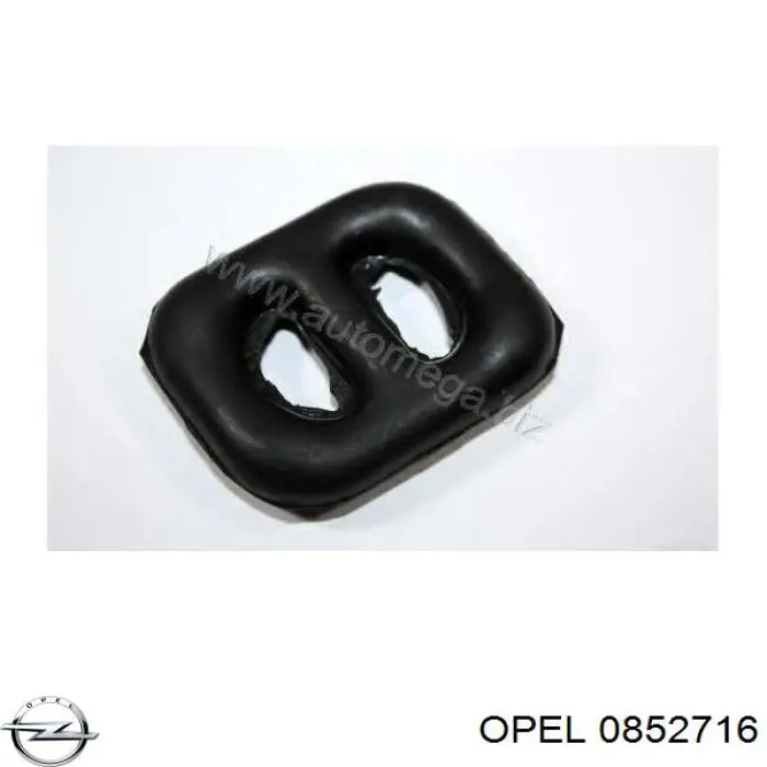 0852716 Opel подушка кріплення глушника