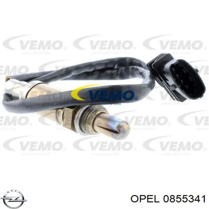Лямбдазонд, датчик кисню до каталізатора Opel 0855341 ціна, від 39.27 USD