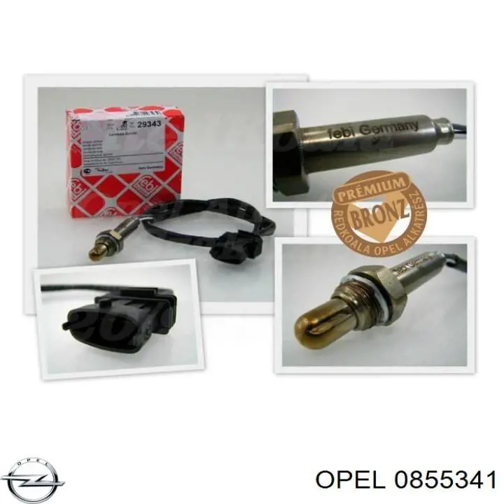 Купити 0855341 Opel Лямбдазонд, датчик кисню до каталізатора