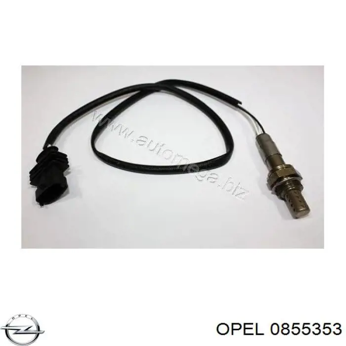0855353 Opel лямбда-зонд, датчик кисню після каталізатора