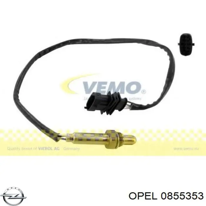 Лямбдазонд, датчик кисню після каталізатора Opel 0855353 ціна, від 49.88 USD