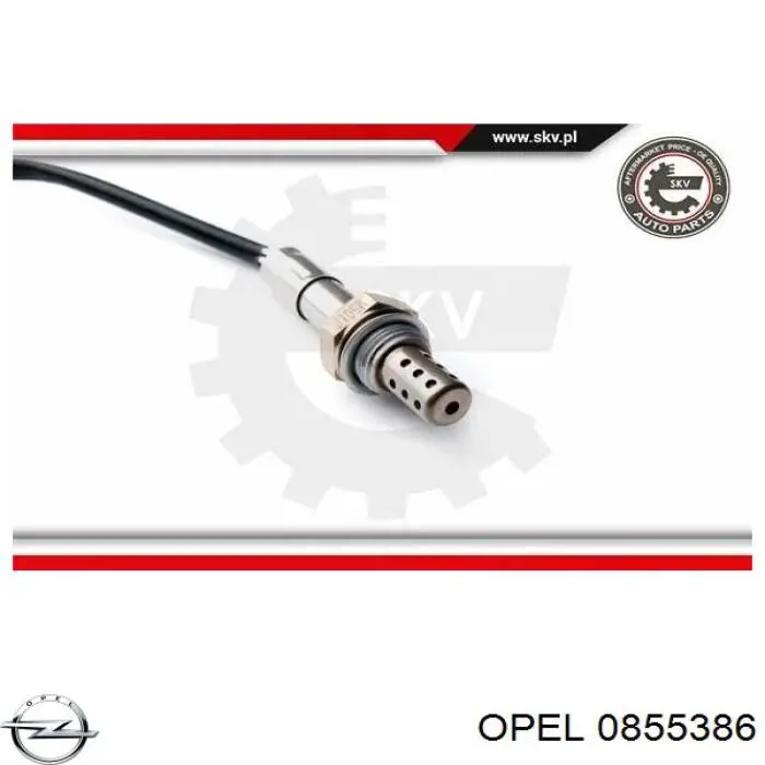 Лямбдазонд, датчик кисню після каталізатора Opel 0855386 ціна, від 45.89 USD