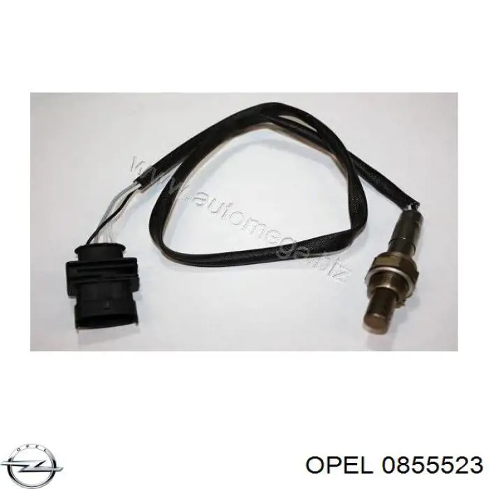 0855523 Opel лямбдазонд, датчик кисню до каталізатора