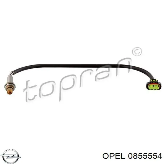 Купити 0855554 Opel Лямбда-зонд, датчик кисню після каталізатора