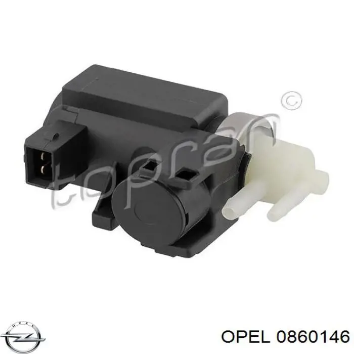 Купити 0860146 Opel Клапан перетворювач тиску наддуву (соленоїд)