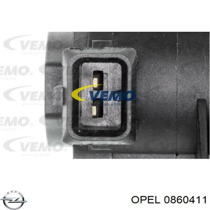 0860411 Opel перетворювач тиску (соленоїд наддуву/EGR)