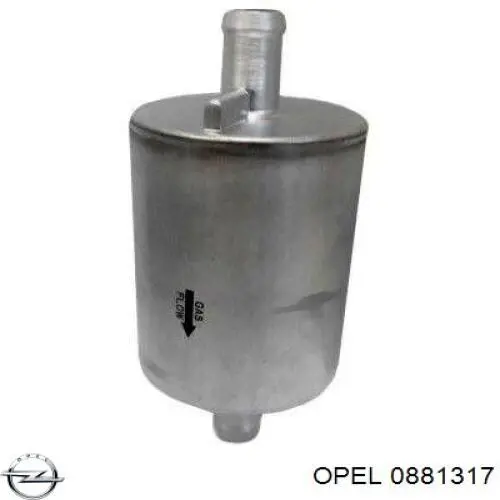 Фільтр тонкого очищення палива Opel 0881317 ціна, від 35.10 USD