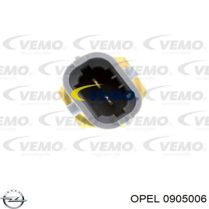 0905006 Opel Вал/шток рульової рейки