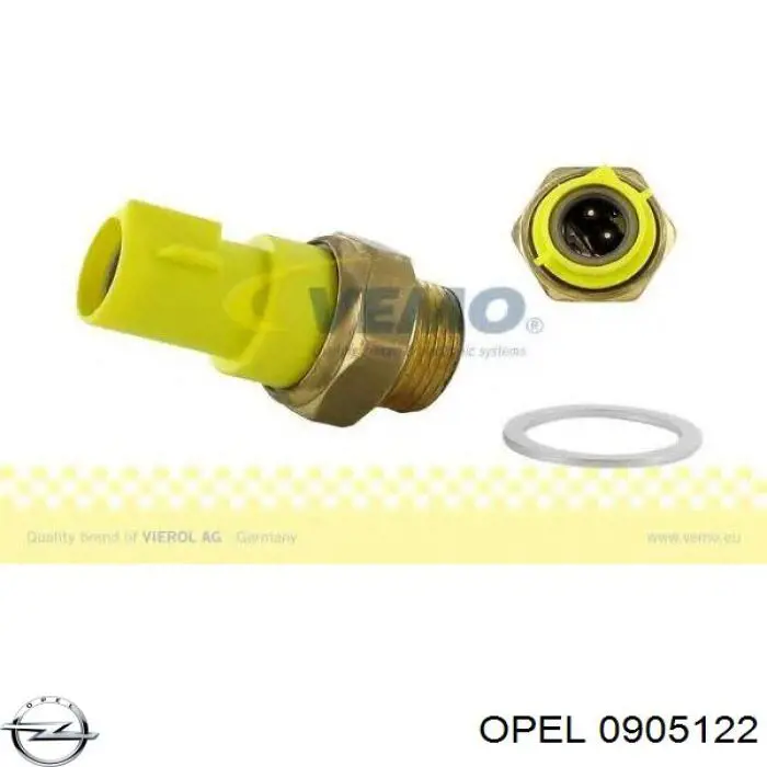 0905122 Opel вал рульової колонки, нижній