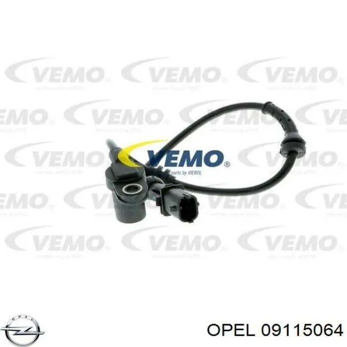 Купити 09115064 Opel Датчик АБС (ABS) передній