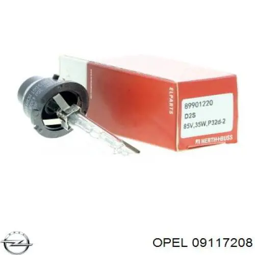 Купити 09117208 Opel Лампочка ксеноновая