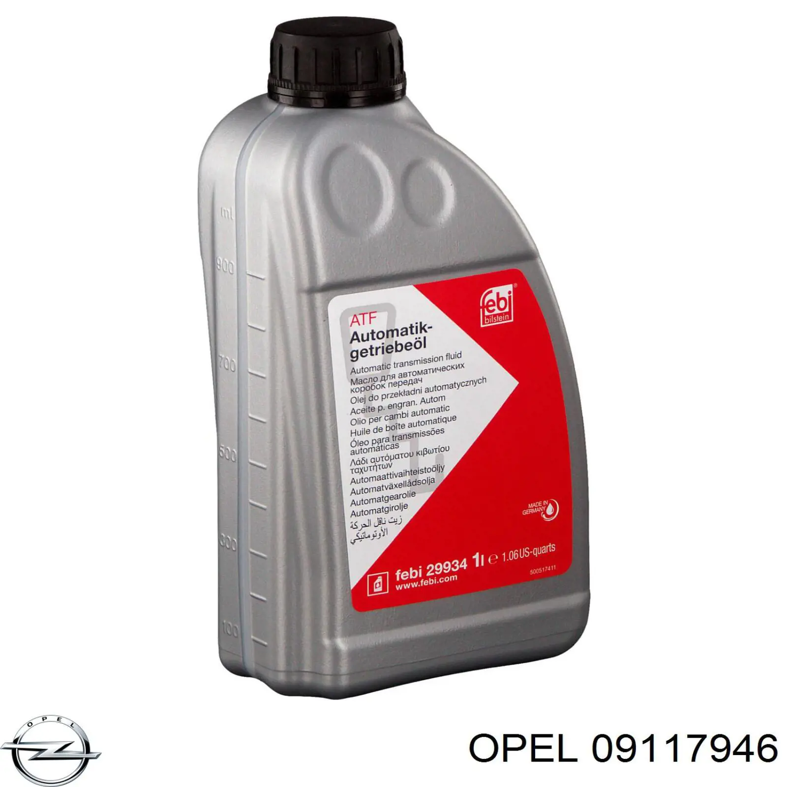 Масло трансмісії Opel 09117946 ціна, від 17.80 USD