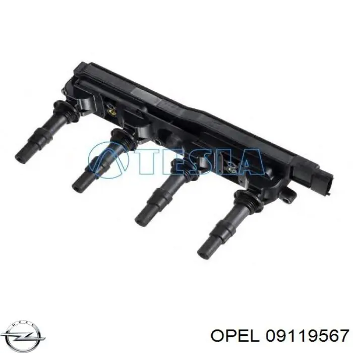 Котушка запалювання 09119567 Opel