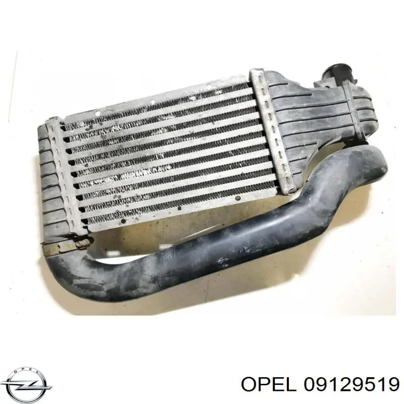Купити 09129519 Opel Радіатор интеркуллера