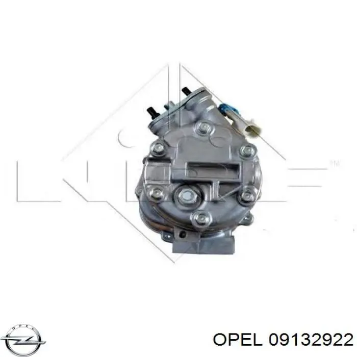 09132922 Opel компресор кондиціонера
