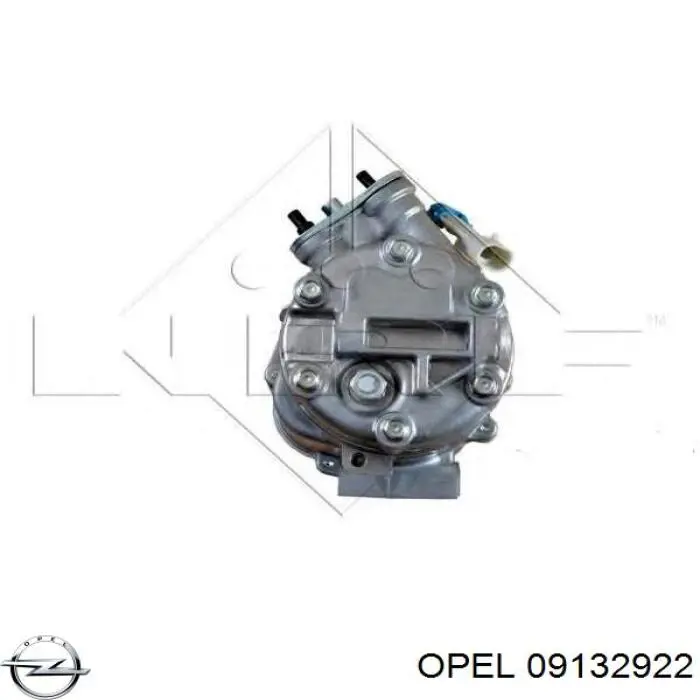 09132922 Opel Компресор холодоагенту