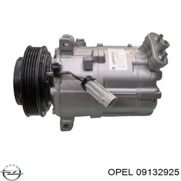 Купити 09132925 Opel Компресор кліматичної установки