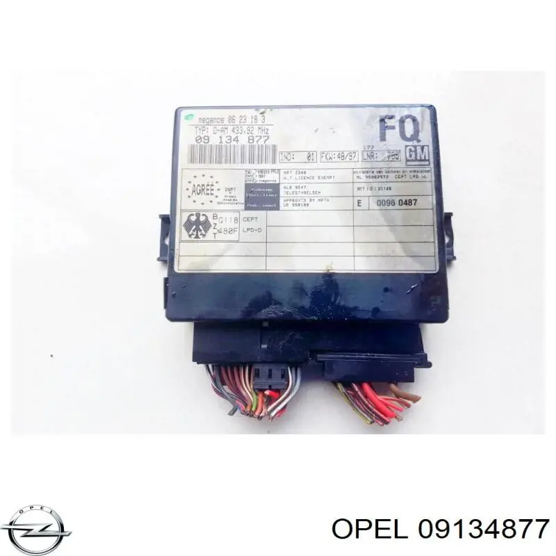  Opel 09134877 ціна, від 12.63 USD