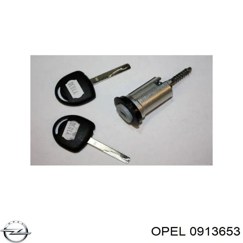 Личинка замка запалювання 0913653 Opel