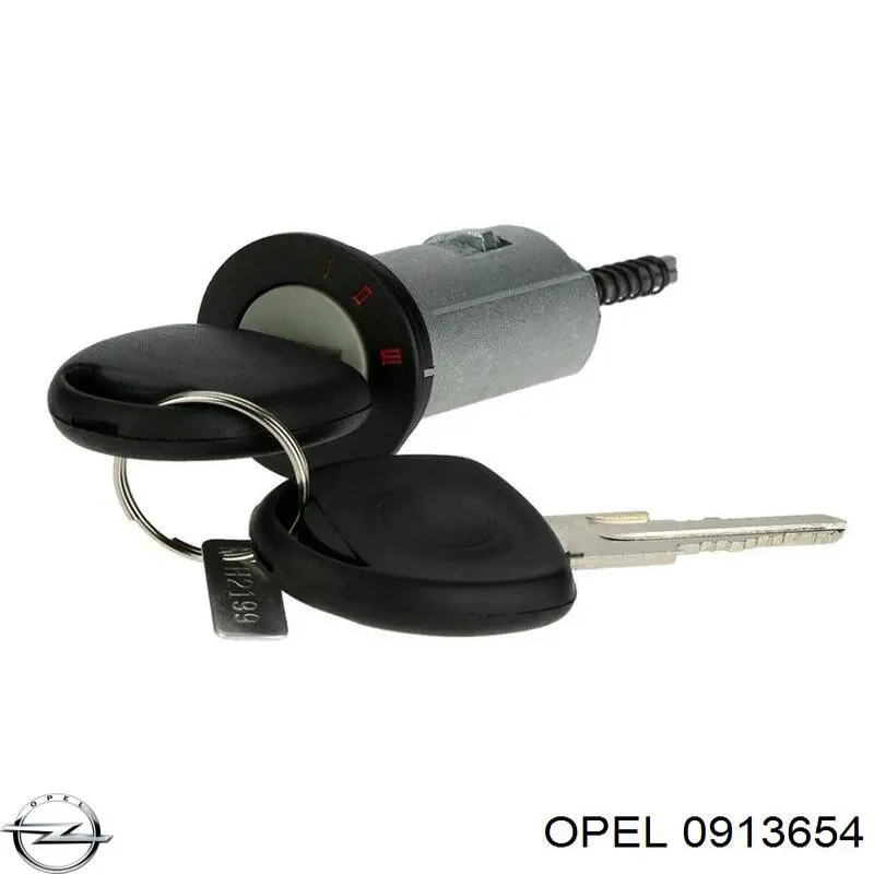 Купити 0913654 Opel Личинка замка запалювання