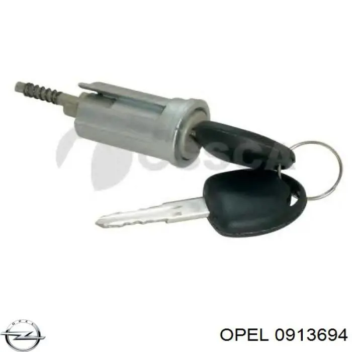 0913694 Opel личинка замка запалювання