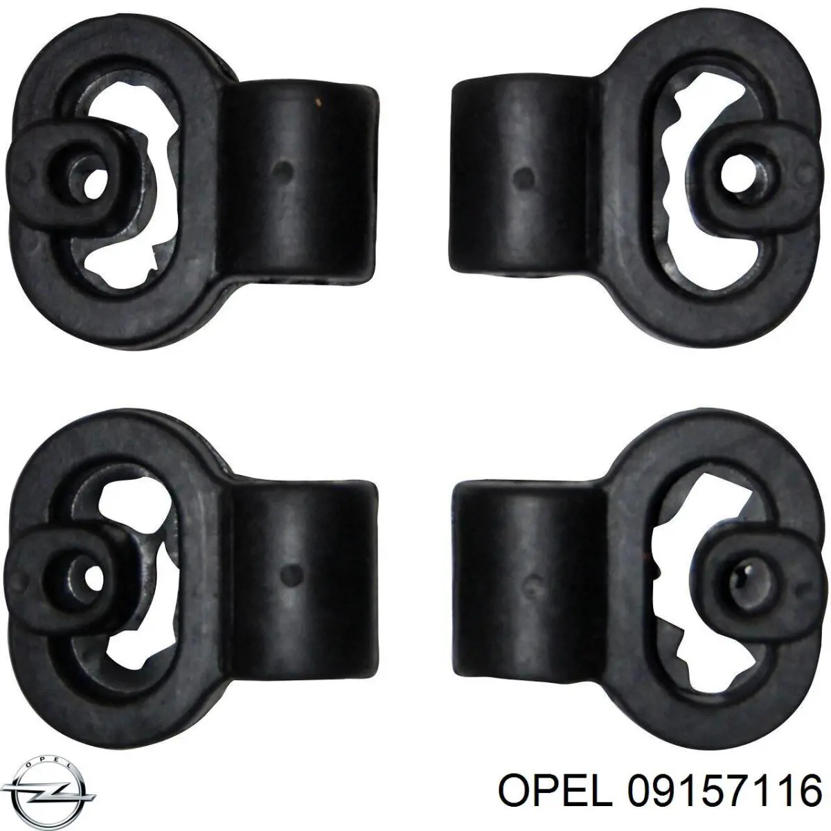 Гайка маточини задньої 09157116 Opel