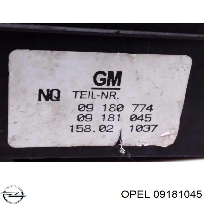 Купити 1240484 Opel Перемикач світла фар, на "торпеді"