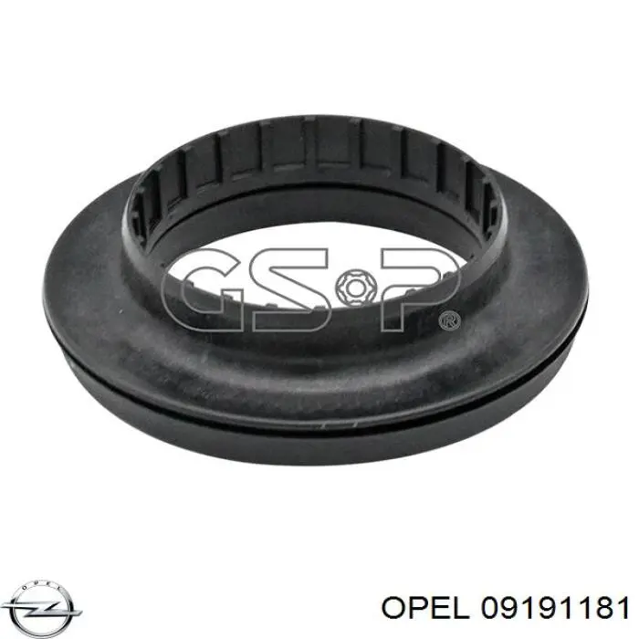 Опора стійки амортизатора переднього Opel 09191181 ціна, від 36.18 USD