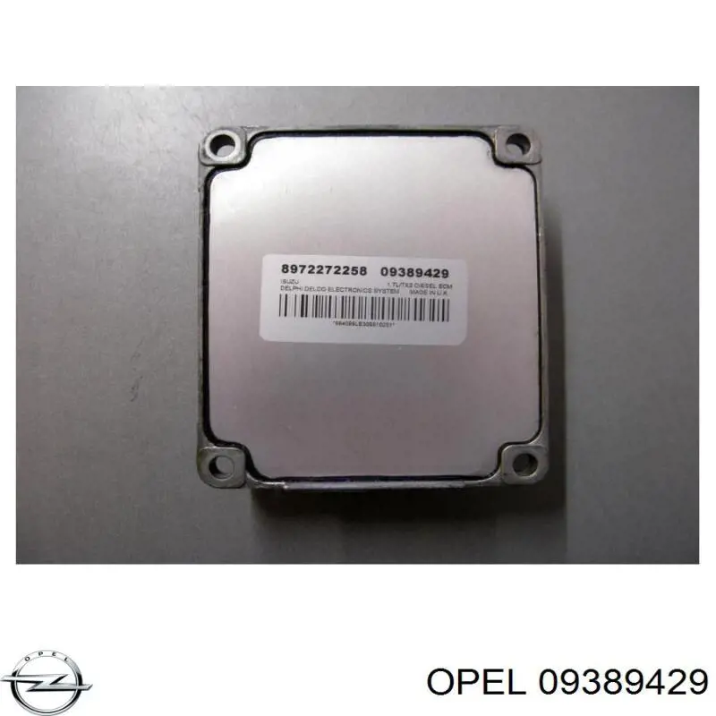 09389429 Opel Блок електронного управління
