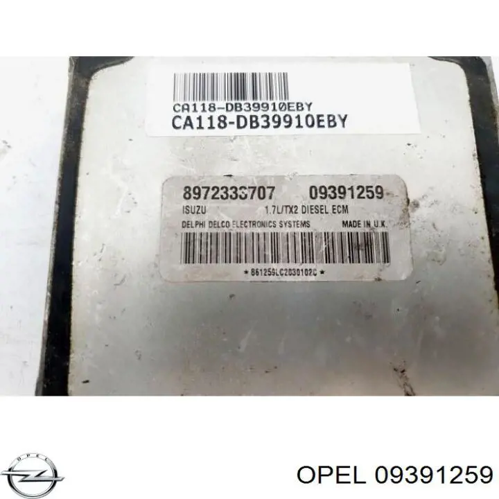  09391259 Opel