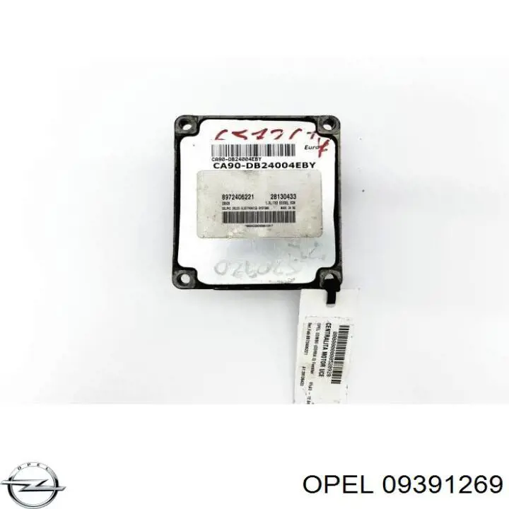 09391269 Opel 