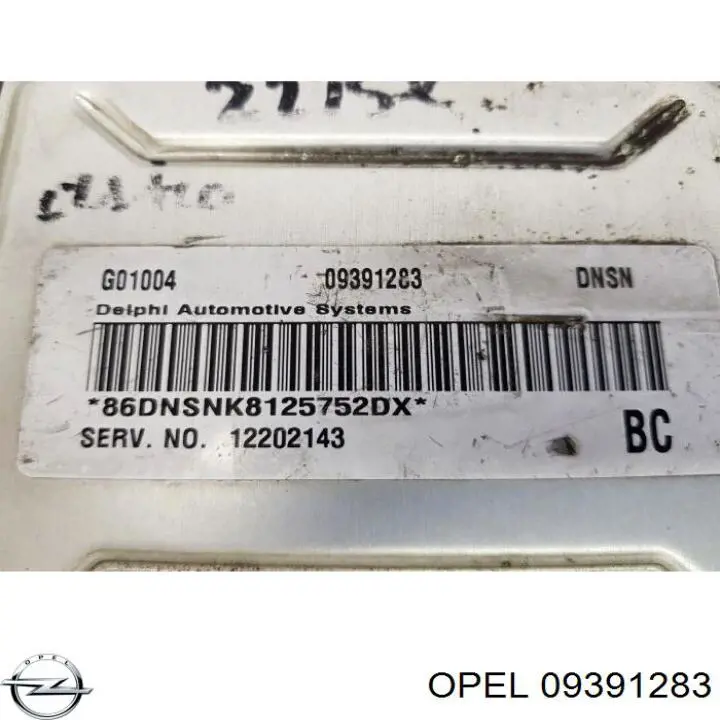 Купити 09391283 Opel 