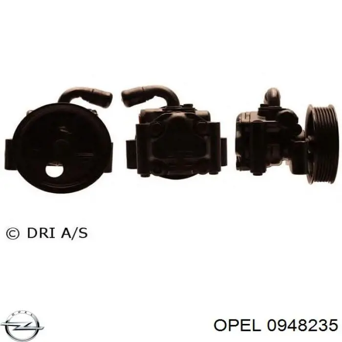 0948235 Opel Насос гідропідсилювача