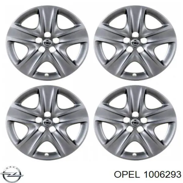 1006293 Opel Ковпаки на колеса