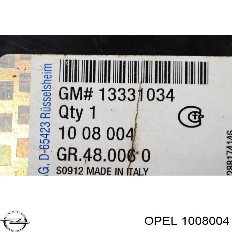  Колісний болт Opel Astra 