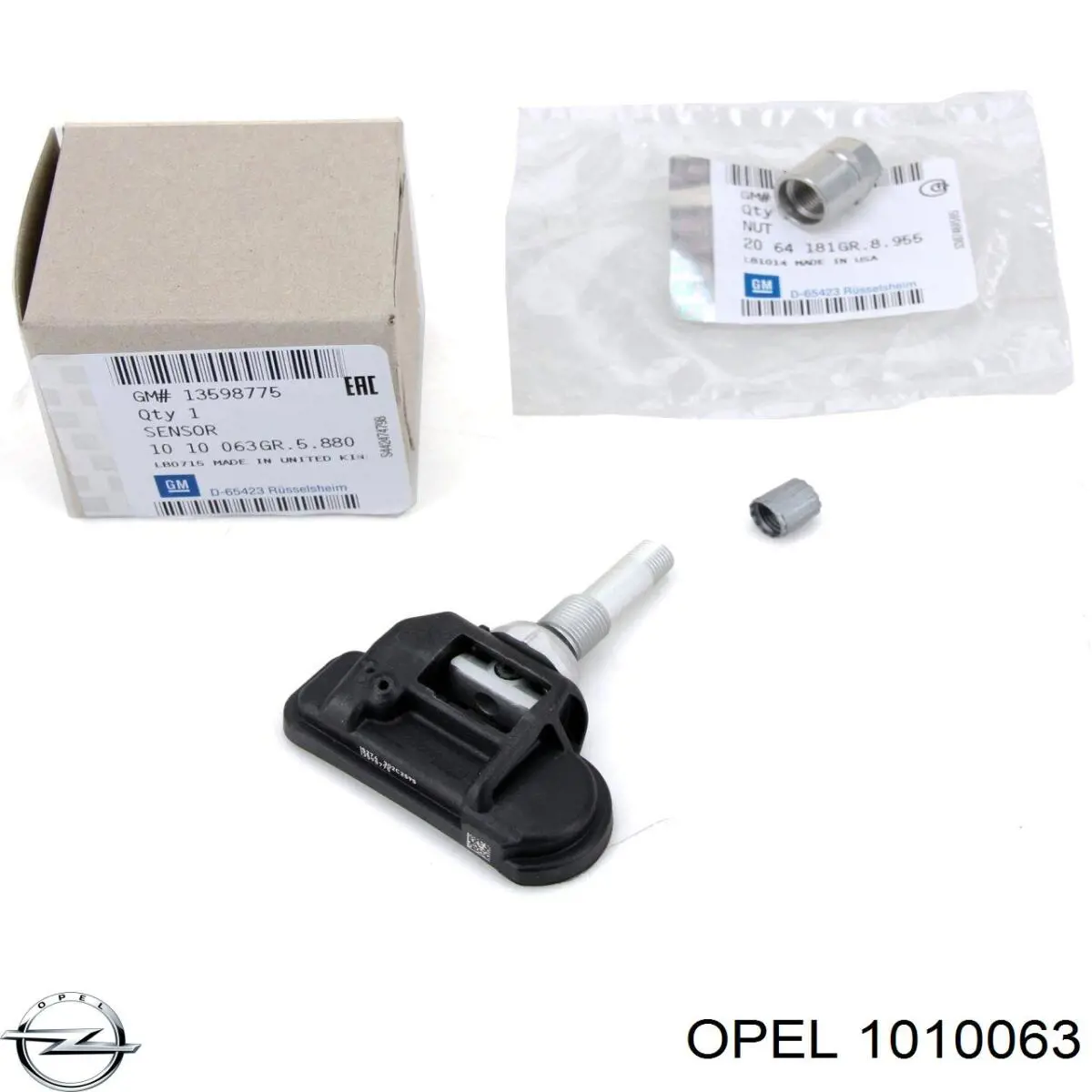 Манометр повітряний Opel 1010063 ціна, від 10.14 USD