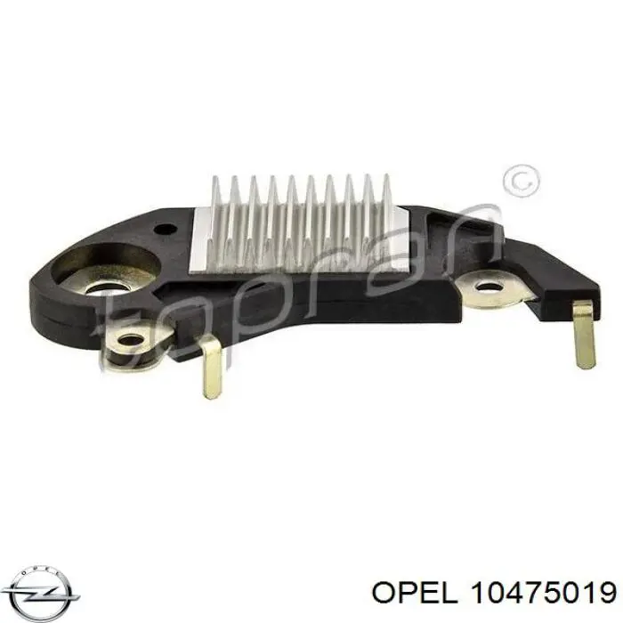 Реле зарядки генератора Opel 10475019 ціна, від 7.82 USD