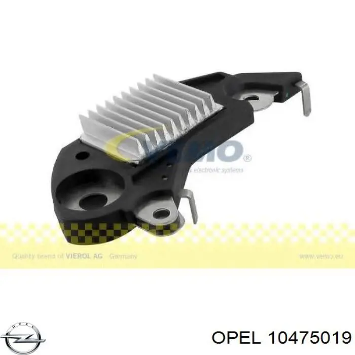 Купити 10475019 Opel Реле регулятор напруги генератора