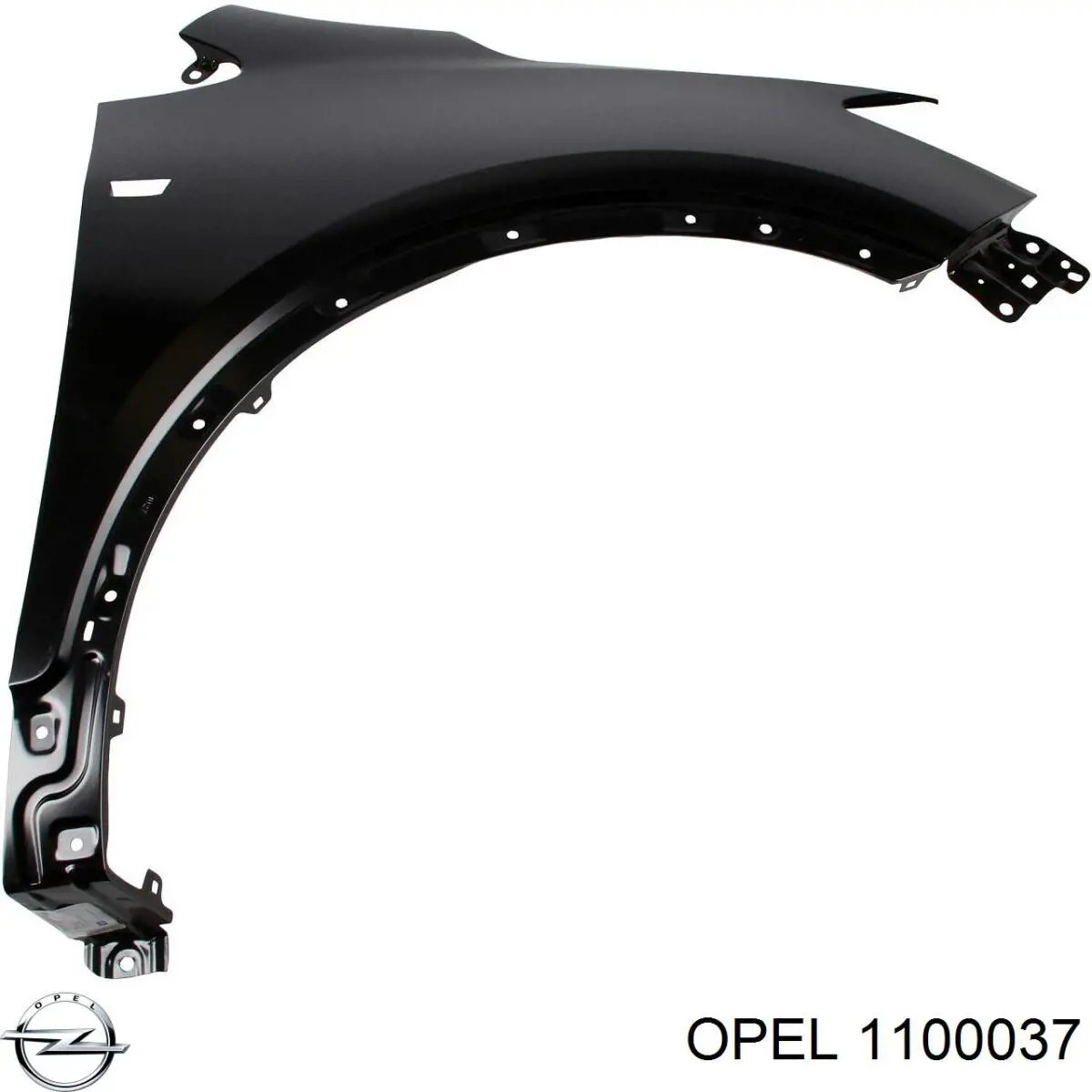 1100037 Opel крило переднє праве