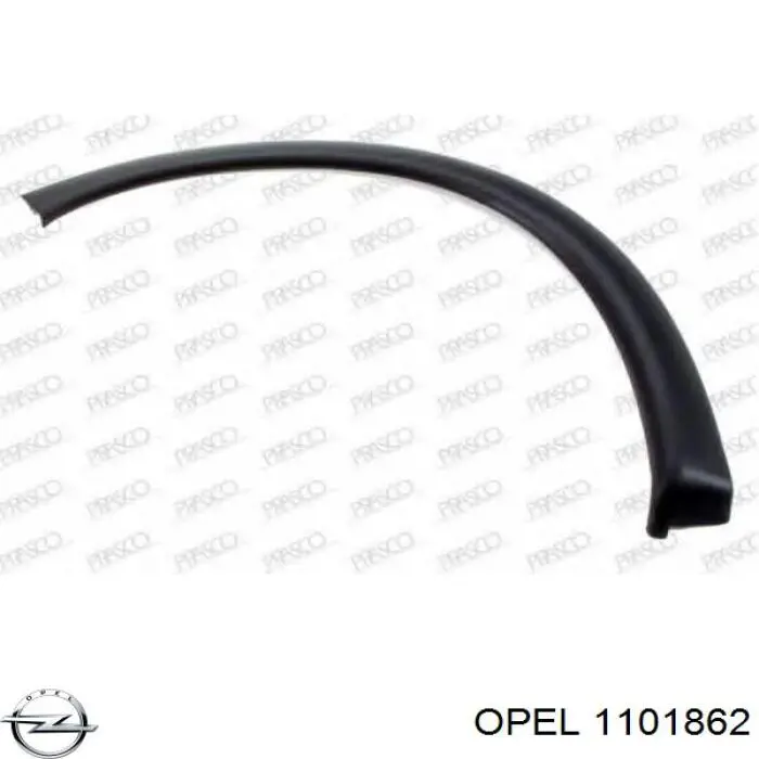 1101862 Opel розширювач переднього крила, лівий