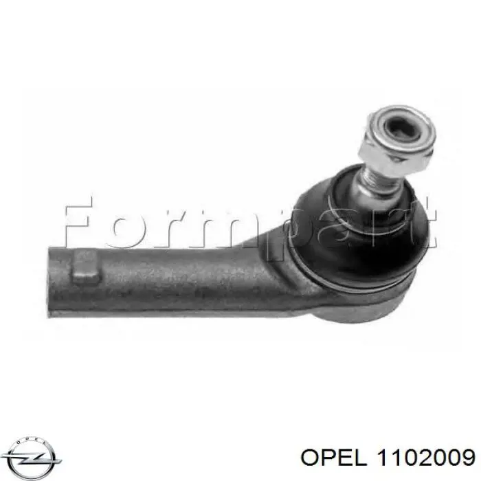 1102009 Opel крило переднє праве