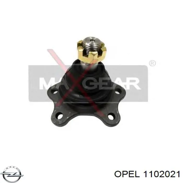 Підкрилок передній правий 1102021 Opel