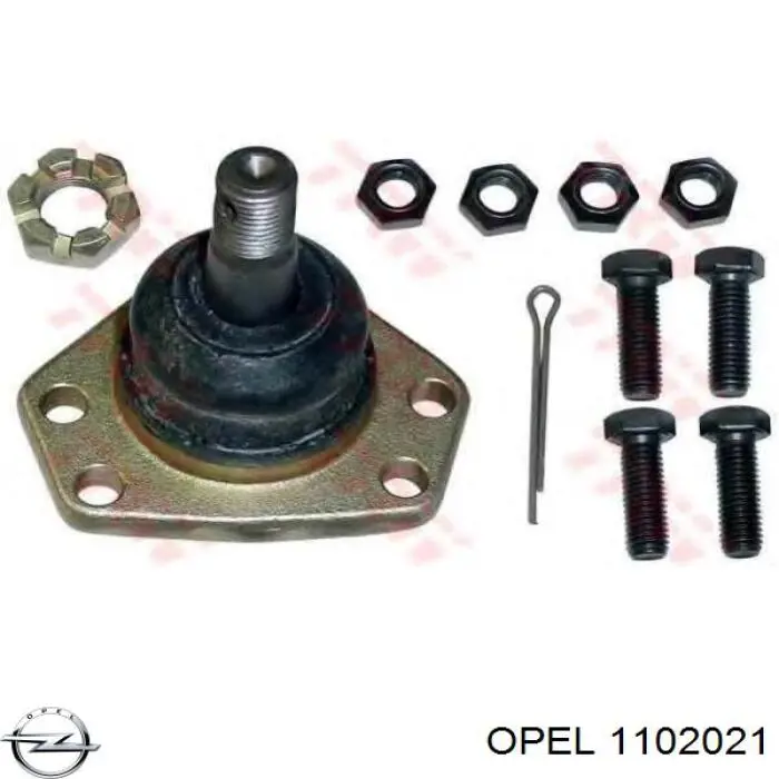 1102021 Opel Підкрилок переднього крила, правий