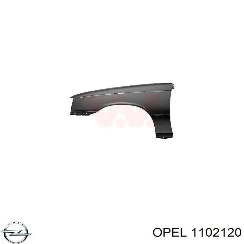 Крила 1102120 Opel