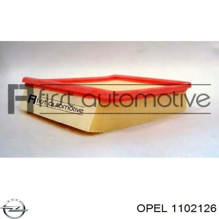 1102126 Opel Крило переднє праве